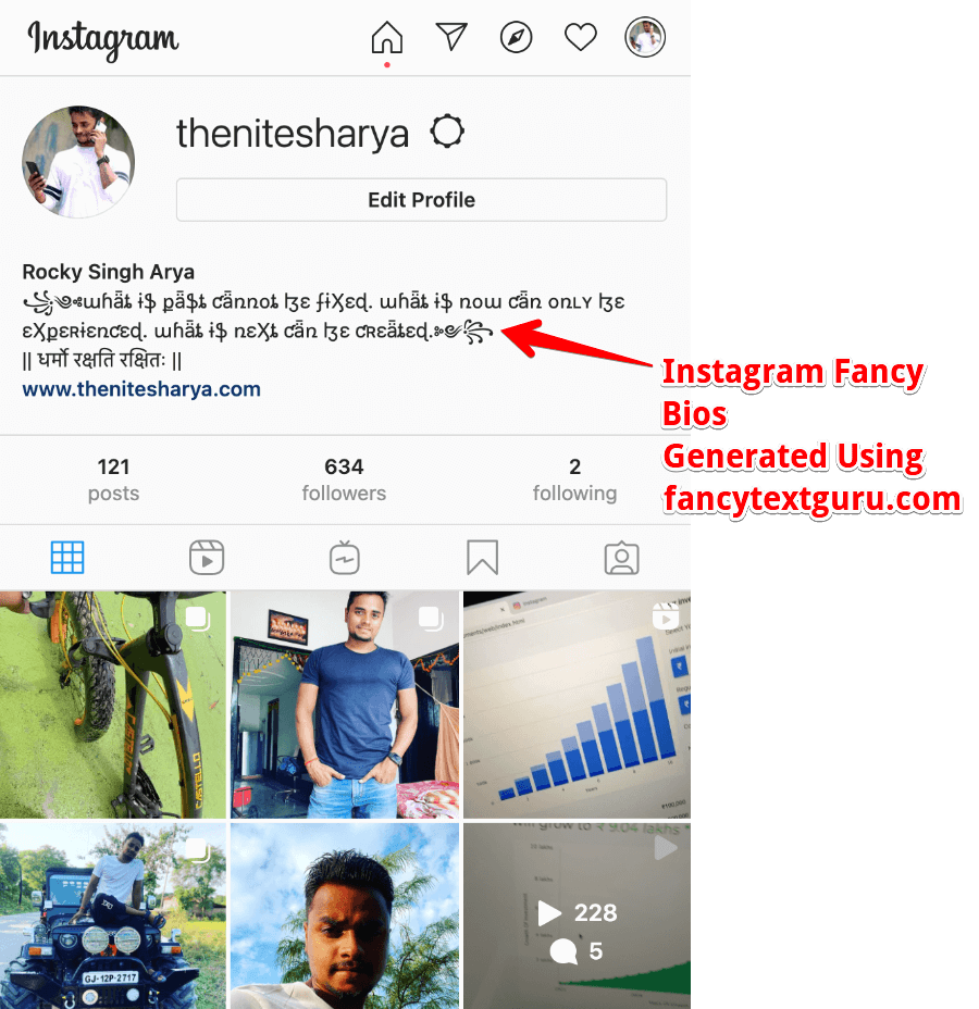 Fancy Text on Instagram Fancy Text on Instagram